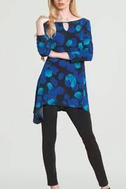  Blue Long Sleeve Tunic
