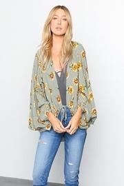  Floral Printed Woven-jacket