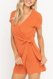  Surplice Knit Romper