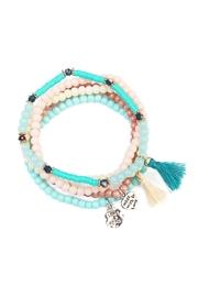  Charm Beaded Bracelet