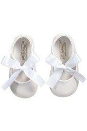 White Ribbon Pre-walker-shoes
