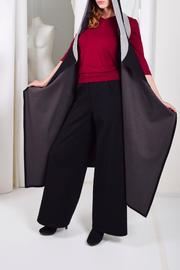  Hooded Vest Coat