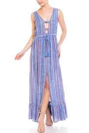  Waist-tie Maxi Dress