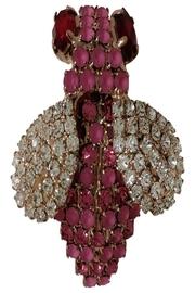  Pink Bee Brooch