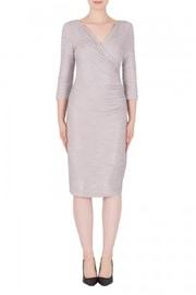  Beige Ruched Dress