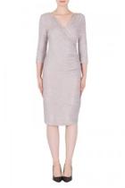  Beige Ruched Dress