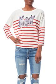  Meow Stripes Top