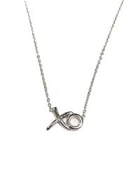  Scripted Xo Necklace