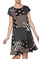  Multi Pattern Dress