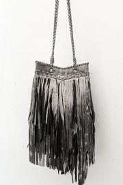  Pewter Fringes Bag