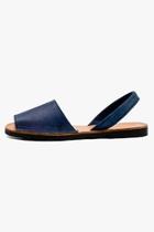  Blue Leather Sandal