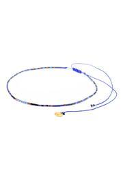  Blue Beaded Choker