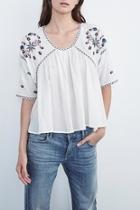  Adele Embroidered Blouse