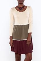  Tri Color Dress