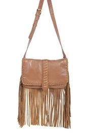  Suede Fringe Crossbody
