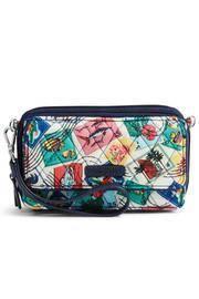  Rfid Cuban Stamps Crossbody Bag