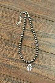  Cross-charm Navajo-pearl Necklace