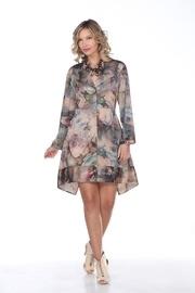  Floral Empire Jacket