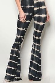  Black Tie-dyed Pants