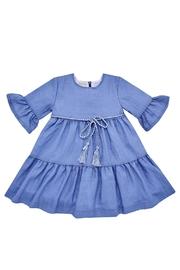  Blue Tiered Dress.
