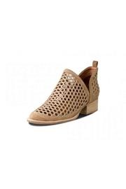  Camel Suede Bootie