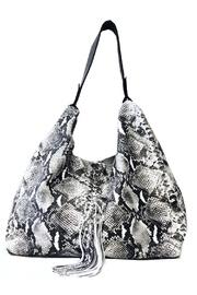  Petite Bianca Snake Shoulder Bag