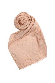  Metallic Leaf Scarf