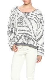 Textured Jacquard Sweater