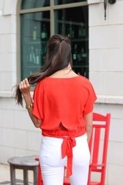 Poppy Tie Top