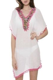  Pink Pompom Caftan