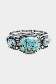  Turquoise Statement Bracelet
