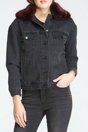  Phyllis Jacket W Faux Fur Collar