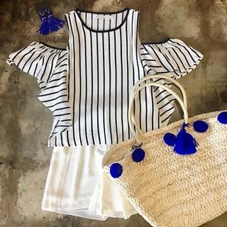  Sailor Ruffle Top