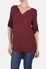  Parkside Roll Sleeve Blouse