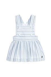  Blue Striped Pinafore.