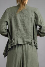  Beige Linen Jacket