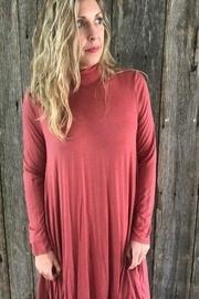  Marsala Turtleneck Tunic