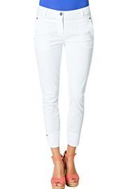  White Crop Pants