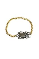  Gold Beetle Bracelet