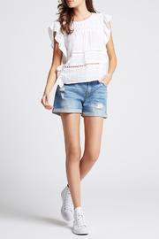 Side Ruffle Top