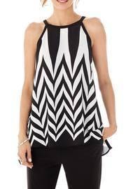  Sleeveless Monochrome Top