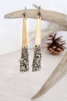  Pyrite Drop Earrings