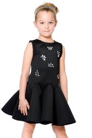  Neoprene Bejeweled Dress