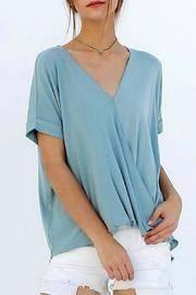  Surplice Knit Top