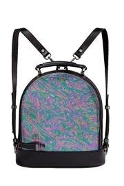  Multicolour Leather Backpack