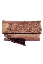  Bronze Fringe Clutch