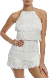  White Fringe Romper