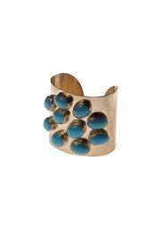  Gold Turquoise Cuff