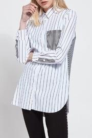  Lysse' Striped Schiffer Buttondown