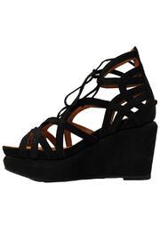  Suede Wedge Sandal